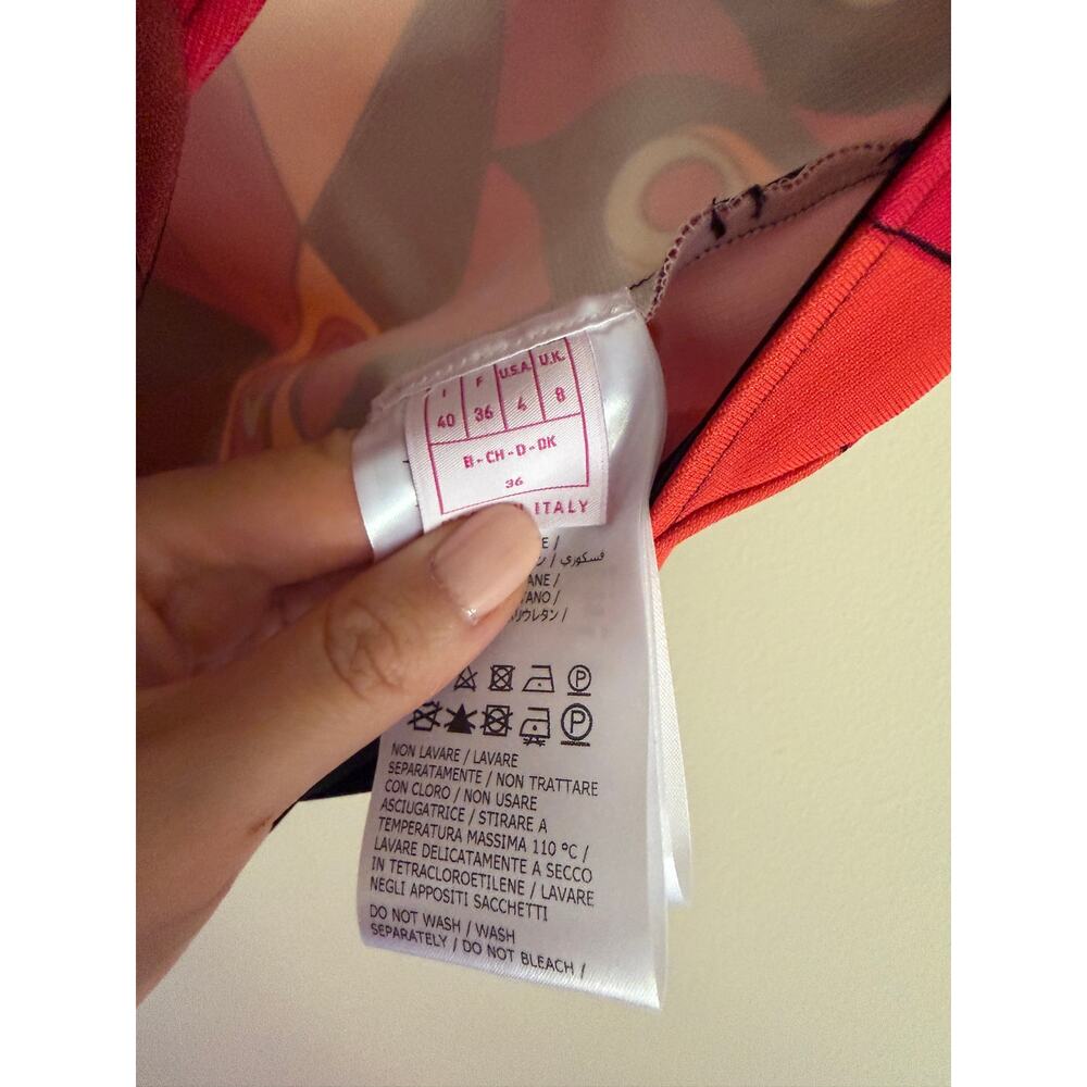 Pucci romper occhi orange black 40 - Picture 4 of 6